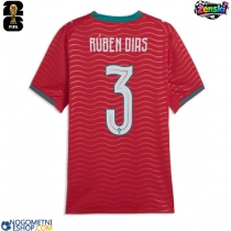 Ženski Nogometni dresi Portugalska Ruben Dias #3 Domači SP 2026 Kratek Rokav